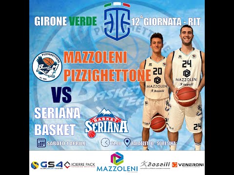 Serie C Gold - Girone Verde: Mazzoleni Pizzighettone - Seriana Basket