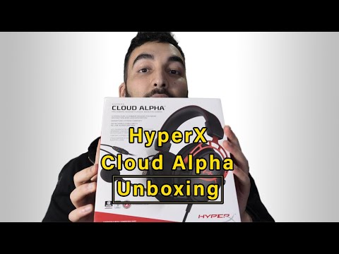 HyperX Cloud Alpha + 7.1 Amp - Unboxing and personal review