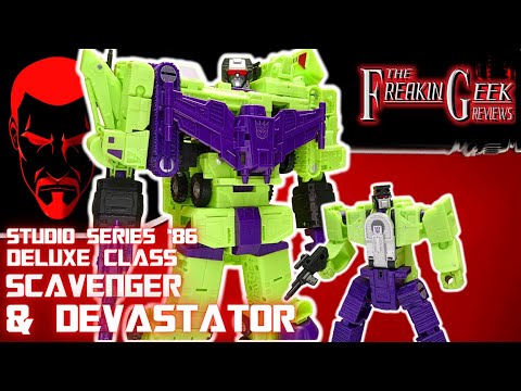 SUITE LIFE | Studio Series '86 Deluxe SCAVENGER & DEVASTATOR: EmGo's Transformers Reviews