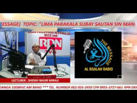 Ust. Wajir Miraji.. Lima Parkala Subay Sautan Sin Manusiya.// Yousef TV