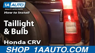 How to Replace Tail Light 02-04 Honda CR-V