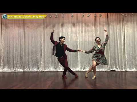 ILHC 2020 - Invitational Classic Lindy Hop - Irina Amzashvili & Anthony Chen (United States)