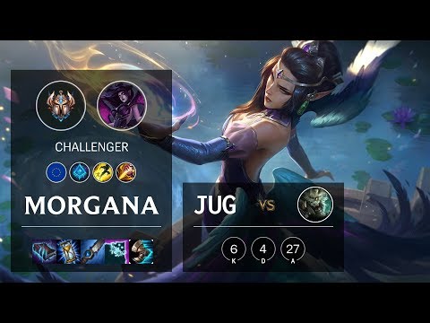 Morgana Jungle vs Rengar - EUW Challenger Patch 10.6