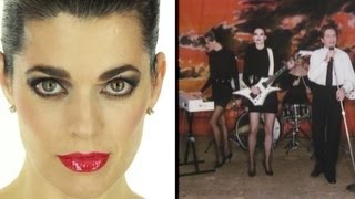 Robert Palmer Girls "Addicted to love"  Makeup Tutorial