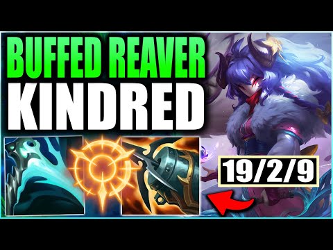 Buffed Essence Raver Is GODLIKE On Kindred Jungle! (Every Q Procs Sheen!) - League Of Legends