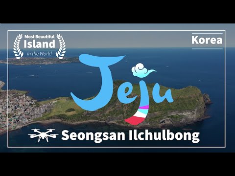 [Korea] Jeju Island, Seongsan Ilchulbong, UNESCO World Natural Heritage 제주 성산일출봉 l 4K Drone