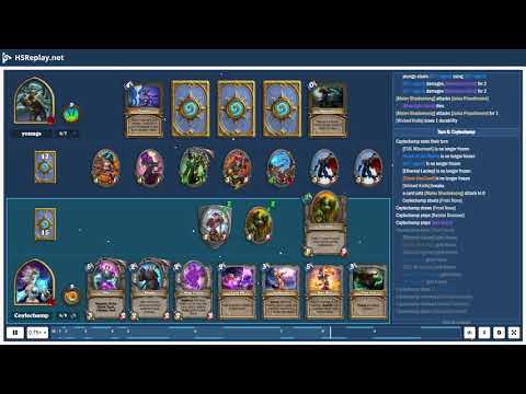 ProGaming - Hearthstone, Cyclone Mage(5) vs Tempo Rogue(5) by youngs and Coylechamp, Ranked - Sta...