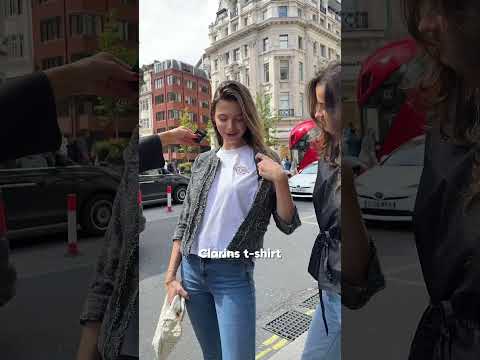 French sisters summer outfits #ootd #fashion #paris #shorts