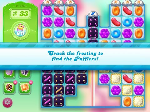 Candy Crush Jelly Saga Level 2716 (3 Stars, NO Boosters)