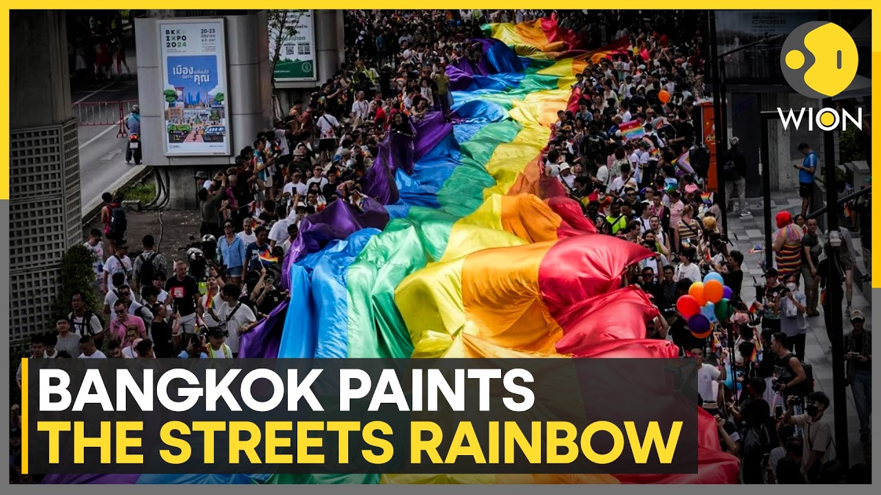 Bangkok Transforms Into Rainbow City as Pride Celebrations Take Over Streets | WION