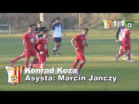 Konrad Koza 1:1 (54') 13 kolejka Okręgówki: Płomień Limanowa - AKS Ujanowice