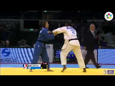 Judo 2013 Grand Prix Dusseldorf: Agbegnenou (FRA) - Abe (JPN) final [-63kg]