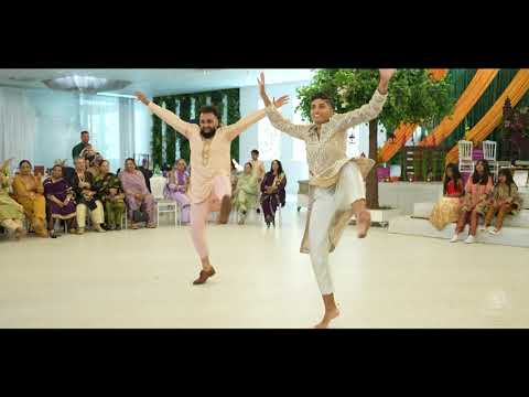 Wang da naap dance performance by Mariah and Ramiz