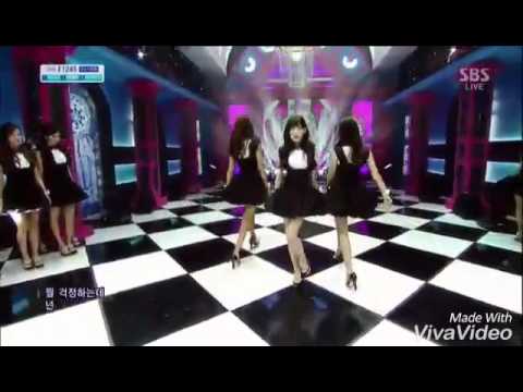 SNSD TAEYEON VS T-ARA JIYEON