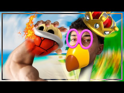 I WIN IN ONLINE SURVIVAL MODE | 🌏MARIO KART WORLD🌏 (with my character👃🏻)