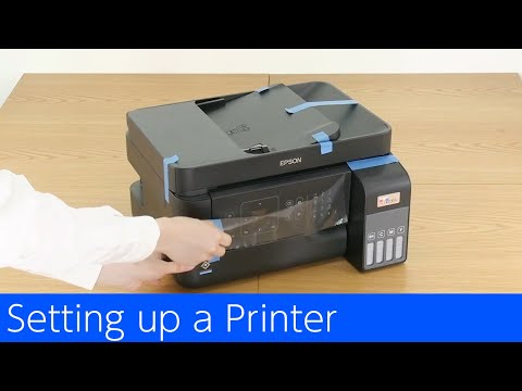 ET-4810/L5590 - Setting Up a Printer