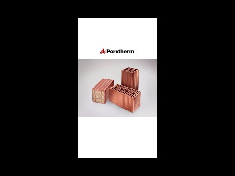 Porotherm Horizontally Perforated Clay Bricks 200mm (Porotherm HP)