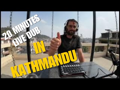 20 Min of Streetdubs at Kathmandu, Nepal // HAGHBIN DUB Rooftop Session w Akai Midi Mix