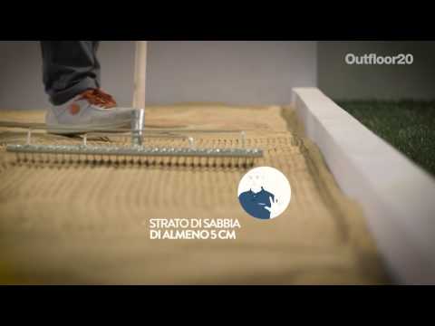 OUTFLOOR 20 - Posa a secco su sabbia