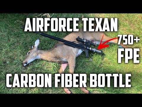 AirForce Texan: 750+ FPE Big Bore Airgun Hunting
