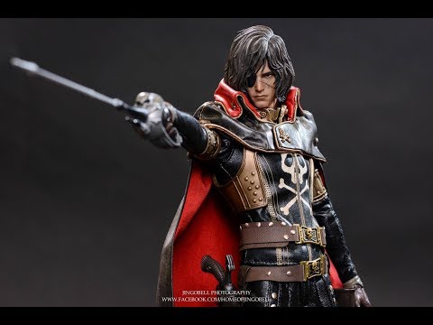 Hot Toys Space Pirate Captain Harlock with Throne of Arcadia MMS223