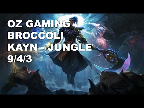 OZ Gaming BroCColi Jungle Kayn vs Rek'Sai - KR Challenger Patch 10.9