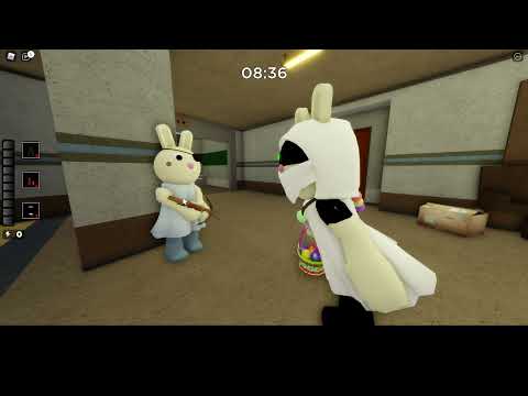 BUNNY BESS MEETS BUNNY ALMOST INFECTED AT METRO INSIDE ROBLOX PIGGY..