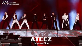 [#AAA2025] 🎥 ATEEZ(에이티즈) ‘Man on Fire’ | 4K Stage |