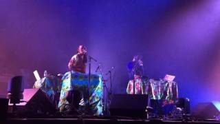 Shabazz Palaces - They Come In Gold Live @ Mexico city Night 1 | 03.10.2016