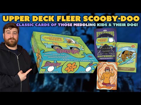 Scooby-Doo SP's and Numbered Hits? ZOINKS!!! | Upper Deck Fleer Scooby-Doo Box Opening & Giveaway!