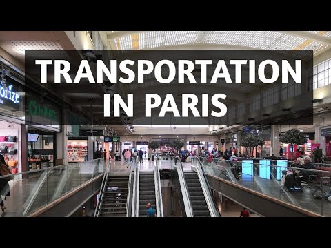 TRANSPORTATION IN PARIS, FRANCE