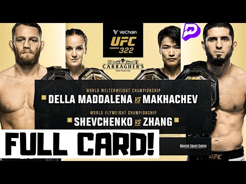 UFC 322 Predictions Della Maddalena vs Makhachev Full Card Betting Breakdown