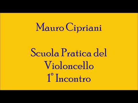 SCUOLA PRATICA DEL VIOLONCELLO - Presentazione