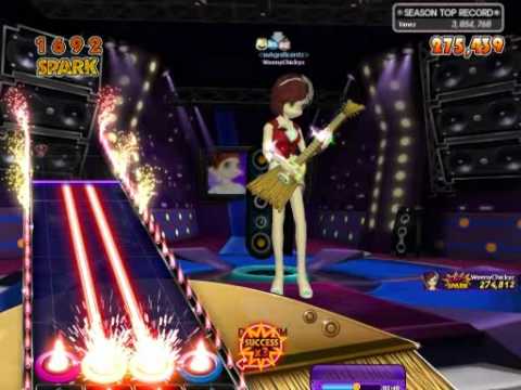 Audition Guitar Mode Day Break - Bumper Car (Lv.4 Crazy) 150 BPM No Chance