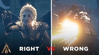 Right Answer vs Wrong Answer (The Sphinx) - Assassin's Creed Odyssey