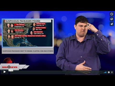 Sign1News 10.24.18 - News for the deaf community powered by CNN in American Sign Language (ASL).