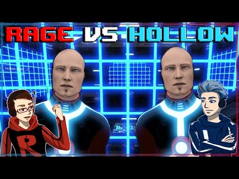 Rage vs Hollow - Half Dead Death Trap Challenge!