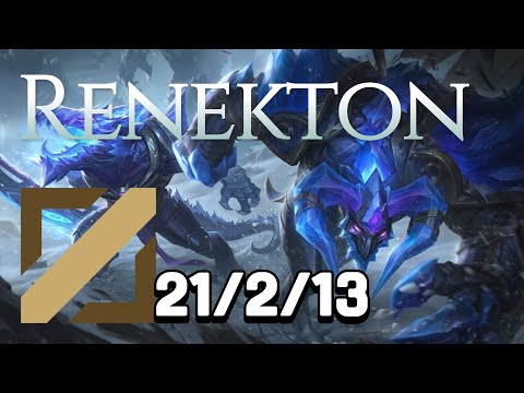 【 MID 】 Master Renekton vs Galio