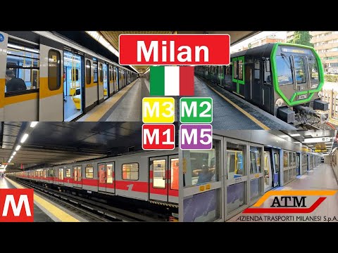 🇮🇹 MILAN METRO 2023 | Metropolitana di Milano【4K】