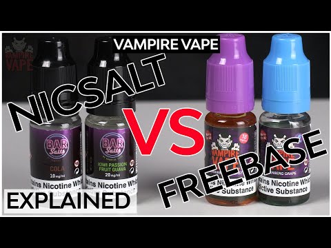Freebase vs Nic Salt E-Liquids Explained