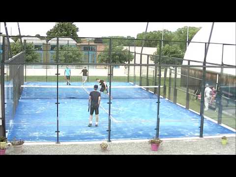 tournoi padel Gannat 2017 youtube