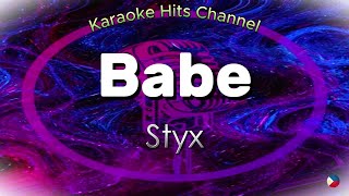 Styx - Babe (KARAOKE VERSION)