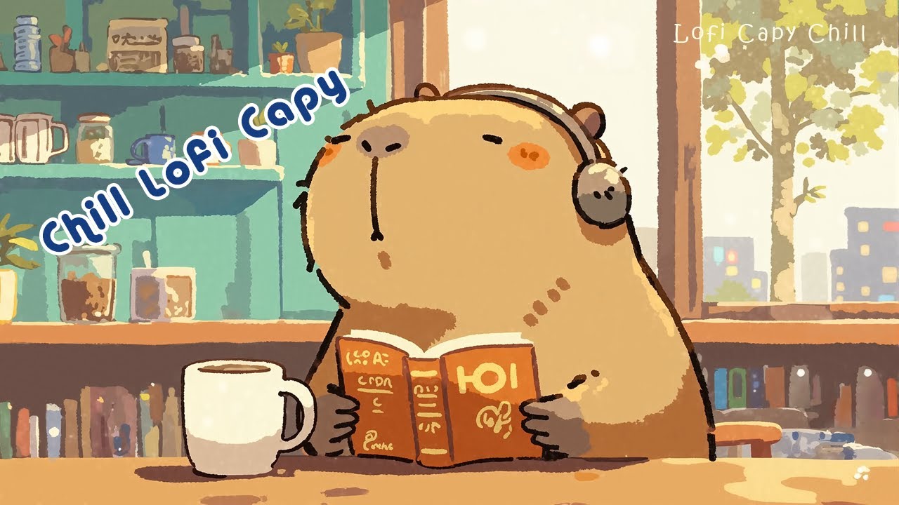Chill Lofi Capy🦦 Back to Study Mode📖 Relax / Study / Work [ Lofi Hip Hop Lofi Songs ]