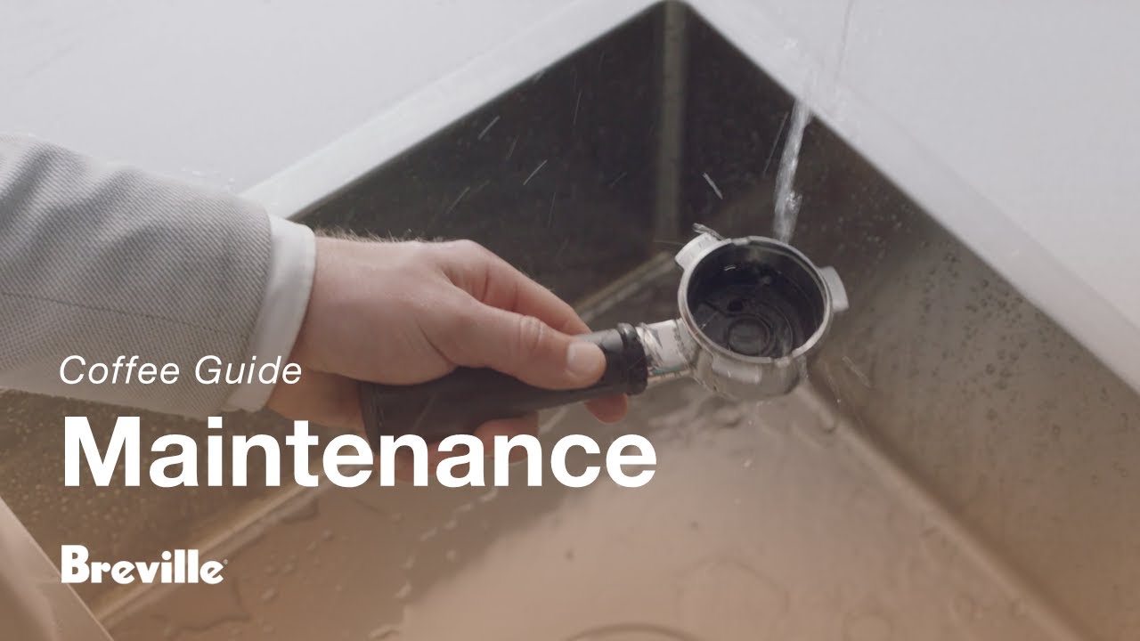 How to clean portafilter and filter basket