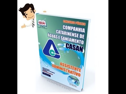 Apostila Concurso CASAN-SC 2016 - Assistente Administrativo