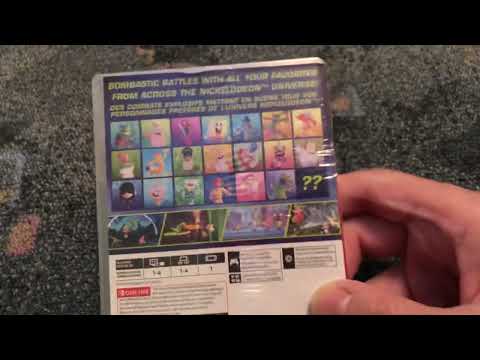 Nickelodeon All Star Brawl Nintendo Switch Unboxing