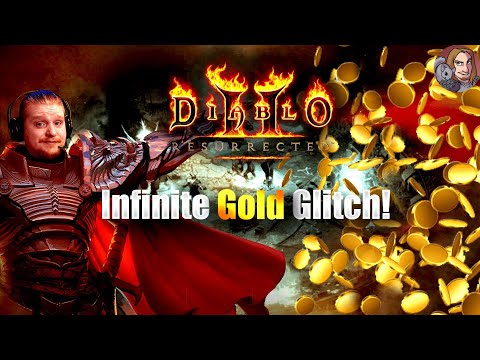 Diablo II Resurrected - Infinite Gold Glitch (Super Easy)
