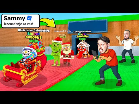 SAMMY NAM JE OTKRIO NAJSTROŽIJU TAJNU STEAL A BRAINROTA !!