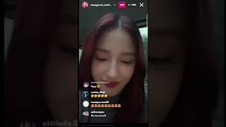 Download lagu Nancy jewel mcdonie Insta live| Inside a car | Korean #Nancy #momoland #kpop #korean mp3