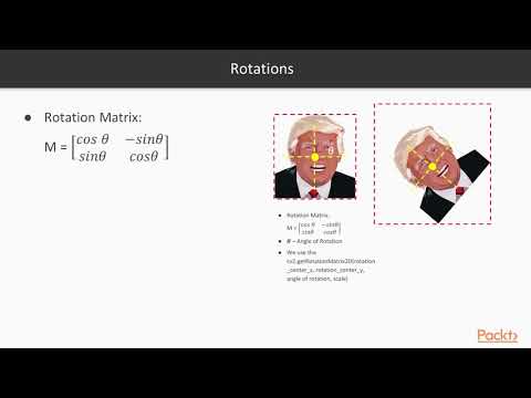 Computer Vision with OpenCV 4 Keras TensorFlow2 Translation Rotation Transformation|packtpub com